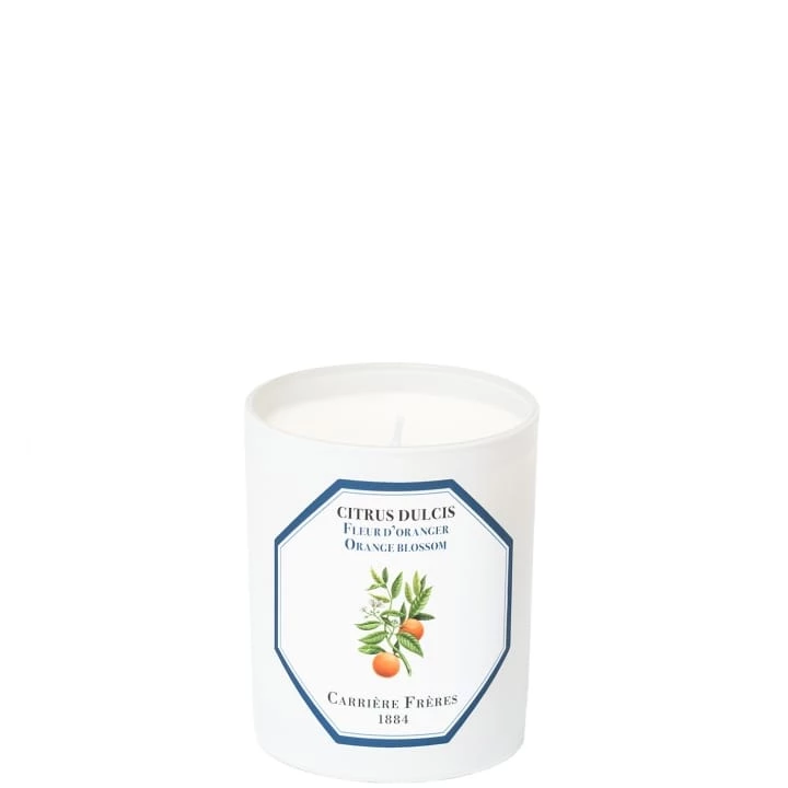 Fleur d'Oranger - Citrus Bougie Parfumée - Carrière Frères - Incenza