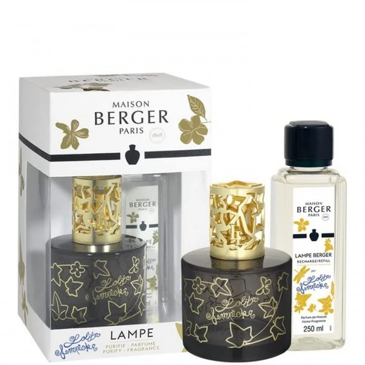 Lolita Lempicka Noire Coffret Lampe Berger - Maison Berger Paris - Incenza