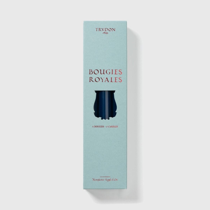 Bougies Royales Bleu Marine Bougie