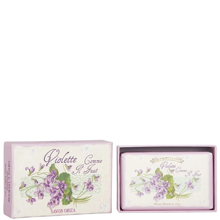 Violette Comme il Faut Savon Parfumé - Oriza L. Legrand - Incenza