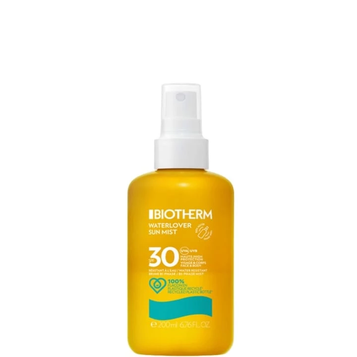 Waterlover Sun Mist SPF 30 - Brume Solaire Invisible Éco-responsable - Biotherm - Incenza