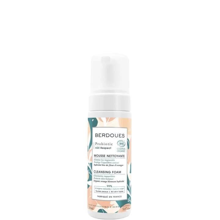 Probiotic Age Respect Mousse Nettoyante - Berdoues - Incenza