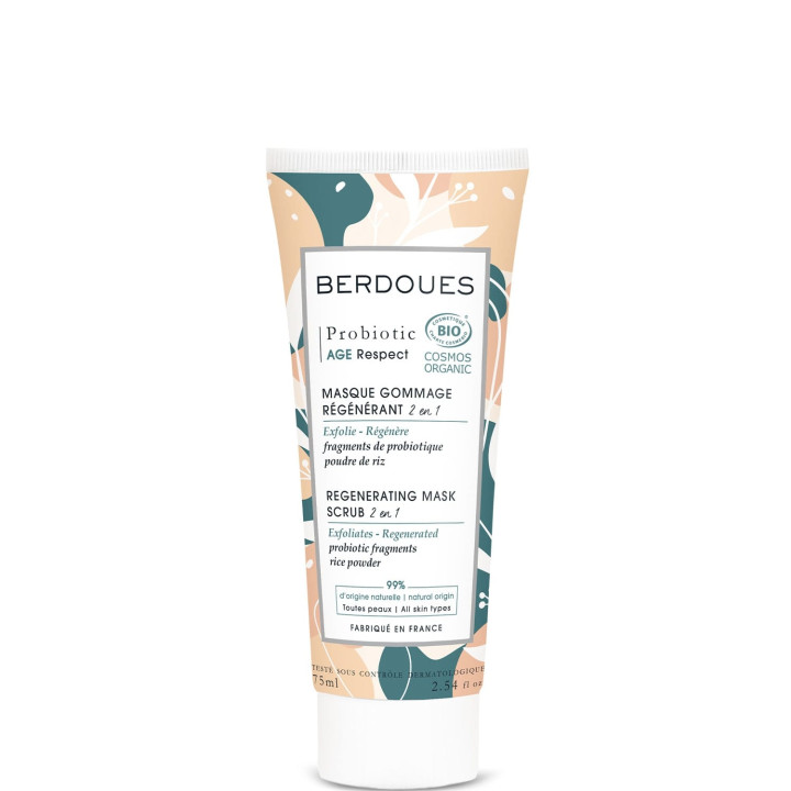 Probiotic Age Respect Masque Gommage Régénérant 2 en 1