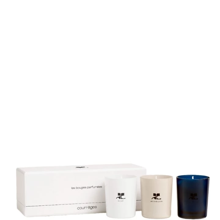 Les Bougies Parfumées Coffret Bougies Parfumées - Courrèges - Incenza