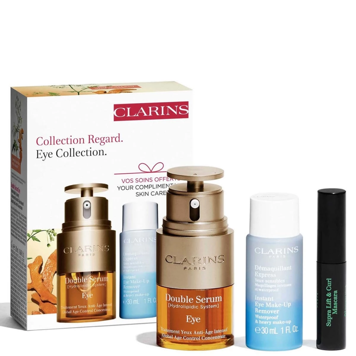 Double Serum Eye Collection regard de CLARINS Coffret Soin Incenza
