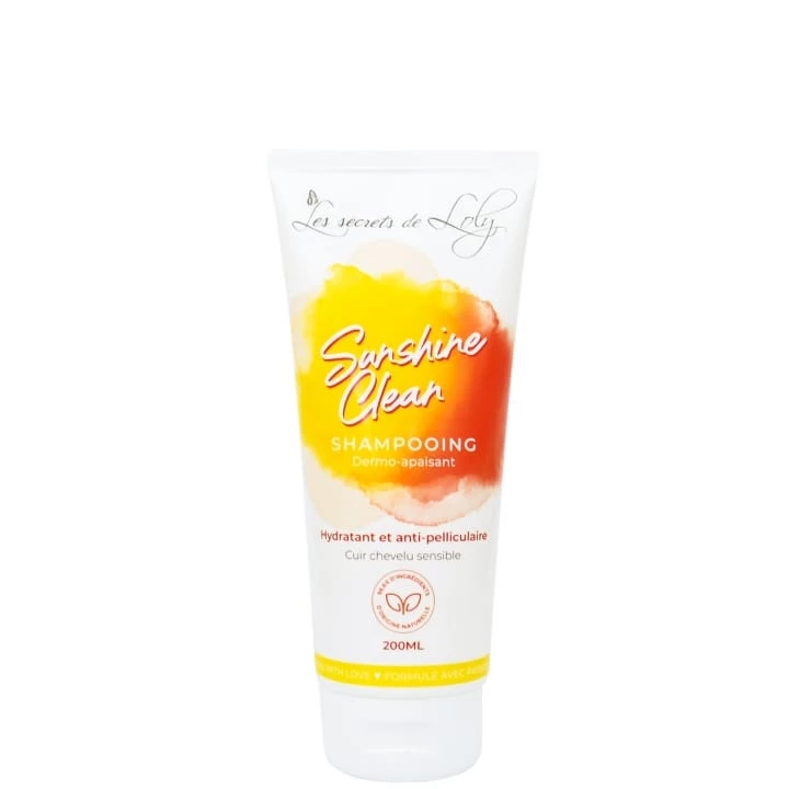 Sunshine Clean Shampooing Dermo-Apaisant Cuir Chevelu Sensible - Les Secrets de Loly - Incenza