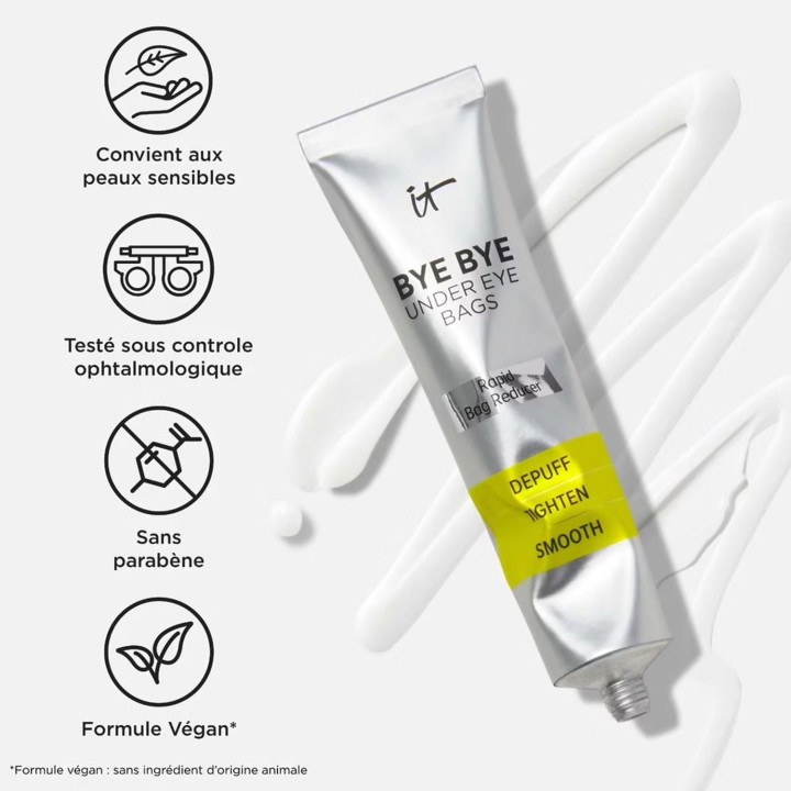 Bye Bye Under Eye Bags Traitement pour les poches