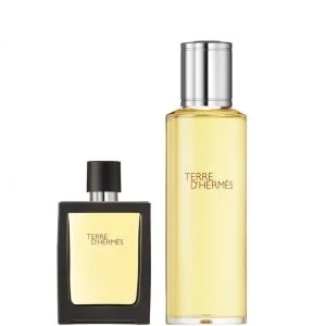 Terre d'Hermès Parfum Vaporisateur 30 ml + Recharge 125 ml Terre d'Hermès Parfum Vaporisateur 30 ml + Recharge 125 ml