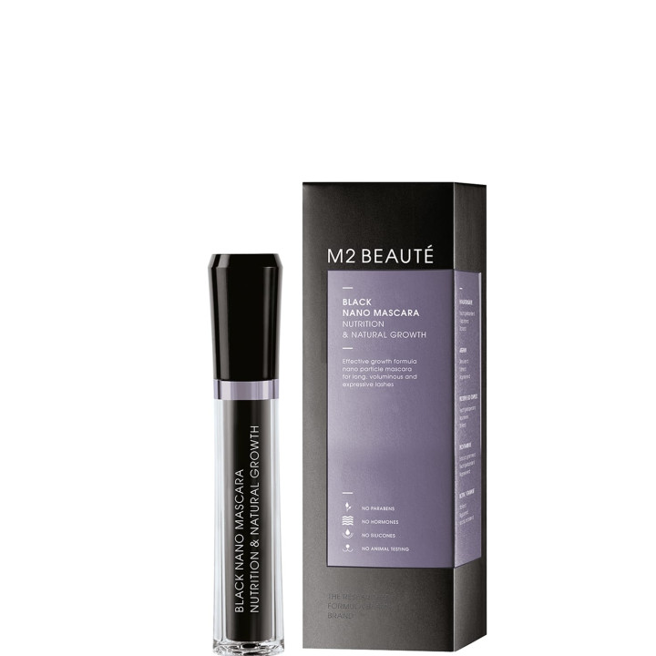 Black Nano Mascara Nutrition & Natural Growth
