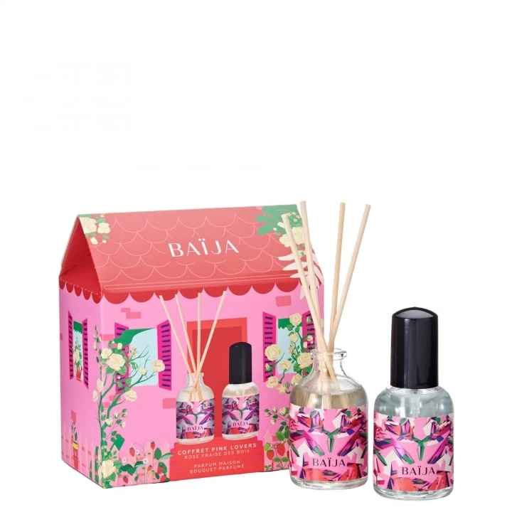 Pink Lovers Coffret Parfum Maison Noel 2023 - Baija - Incenza