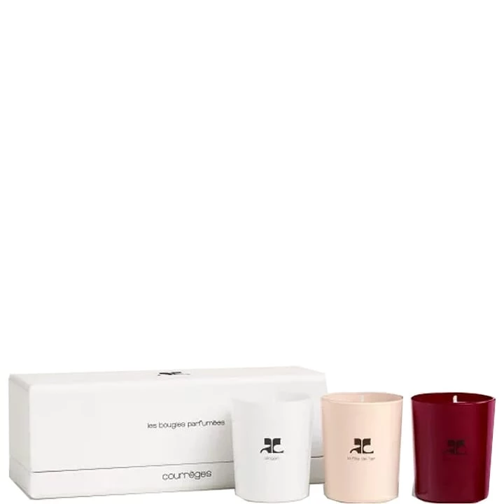 Slogan Coffret 3 Bougies Parfumées - Courrèges - Incenza