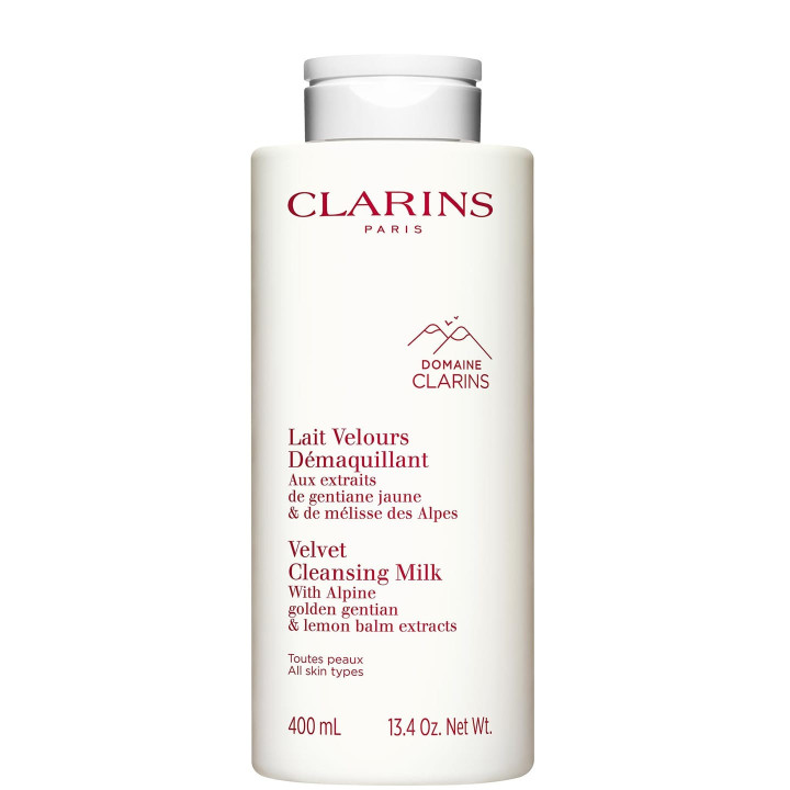 Lait Velours Démaquillant Toutes Peaux 400 ml