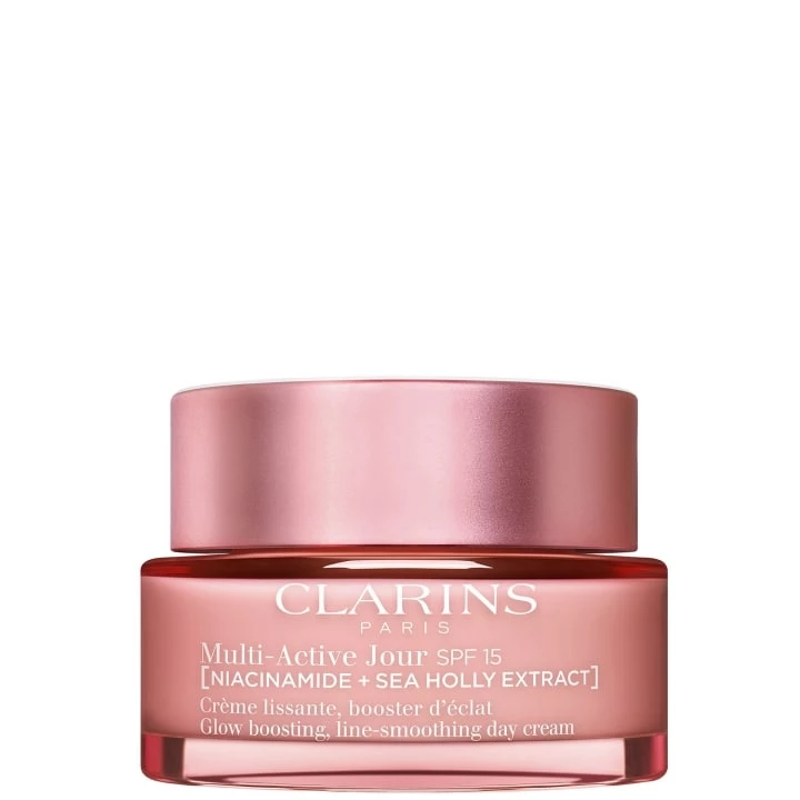 Multi-Active Jour SPF 15 Crème lissante, booster d’éclat - Toutes Peaux - CLARINS - Incenza