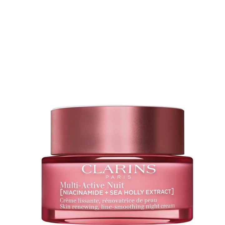 Multi-Active Nuit Crème lissante, rénovatrice de peau – Peaux sèches - CLARINS - Incenza