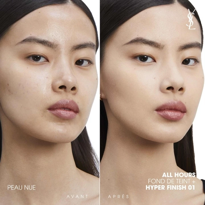 All Hours Hyper Finish de YVES SAINT LAURENT Poudre Mat MultiUsages Incenza