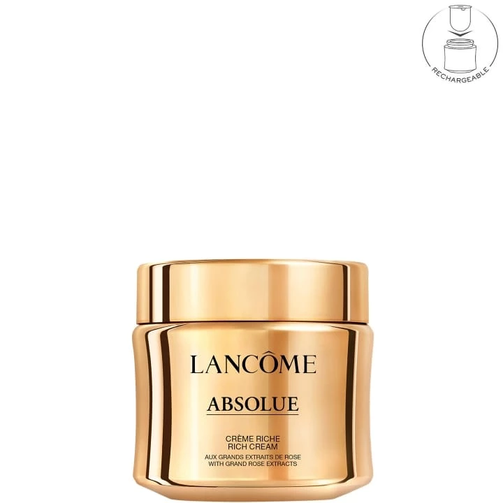 Absolue Crème Riche Régénérante Illuminatrice aux Grands Extraits de Rose - LANCÔME - Incenza