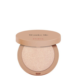 rose gold Wonder Me Glow Enlumineur Compact pour le Visage Zéro Effet Poudre