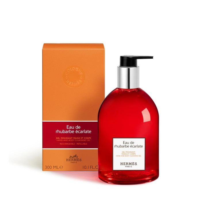 Eau de Rhubarbe Écarlate Gel Moussant Mains & Corps