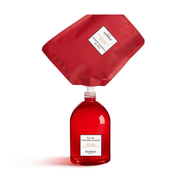 Eau de Rhubarbe Écarlate Gel Moussant Mains & Corps