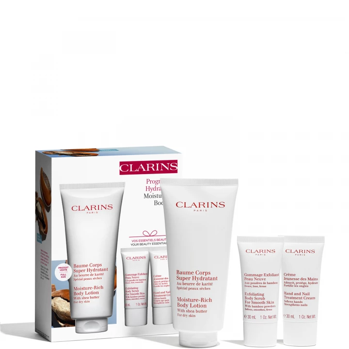 Baume Corps Super Hydratant Coffret Soin - CLARINS - Incenza