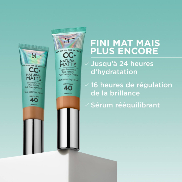 Your Skin But Better™ CC Crème Correctrice Matte Haute Couvrance