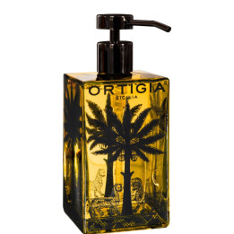 Ambra Nera Savon Liquide - Flacon en Verre Rechargeable