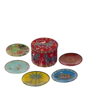 Ortigia Coffret Assiettes en Verre Ortigia Coffret Assiettes en Verre
