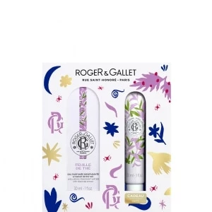 Feuille de Thé Coffret Eau Parfumée Bienfaisante - Crème Mains Feuille de Thé Coffret Eau Parfumée Bienfaisante - Crème Mains