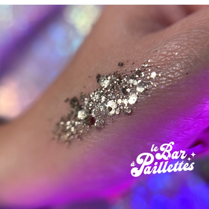 Champ' Rosé Paillettes Libres Biodégradables