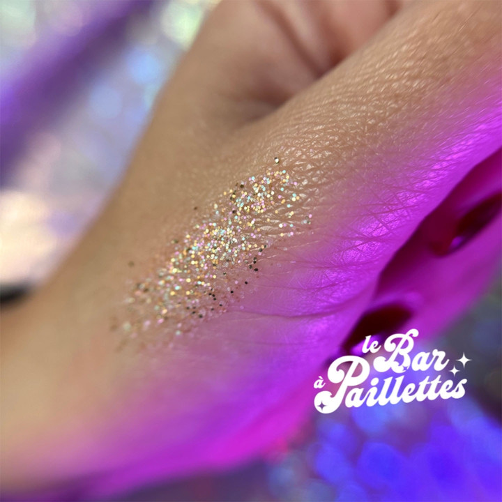 Dust'ea Gold  Paillettes Libres Biodégradables