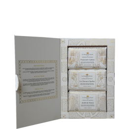 Château de Versailles  Coffret 3 Savons Solides Naturels Parfumés