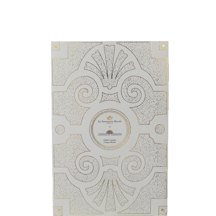 Château de Versailles  Coffret 3 Savons Solides Naturels Parfumés