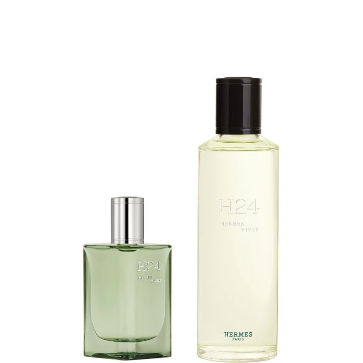 H24 Herbes Vives Eau de Parfum Vaporisateur de Voyage et Recharge - HERMÈS - Incenza