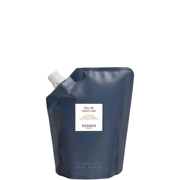 Eau de Citron Noir Gel Douche Corps et Cheveux - HERMÈS - Incenza