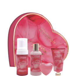 Coffret Coeur Coffret Soin - 4 Pièces
