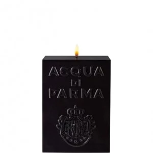 Cube Noire Ambre Bougie Cube Noire Ambre Bougie
