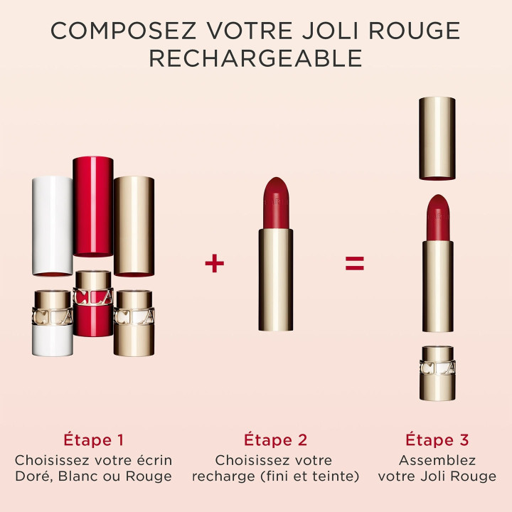 Joli Rouge Velvet Rouge à Lèvres Fini Mat - Recharge
