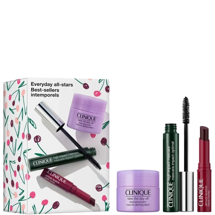 High Impact™  Coffret Yeux et Lèvres Black Honey™ & High Impact™ - CLINIQUE - Incenza