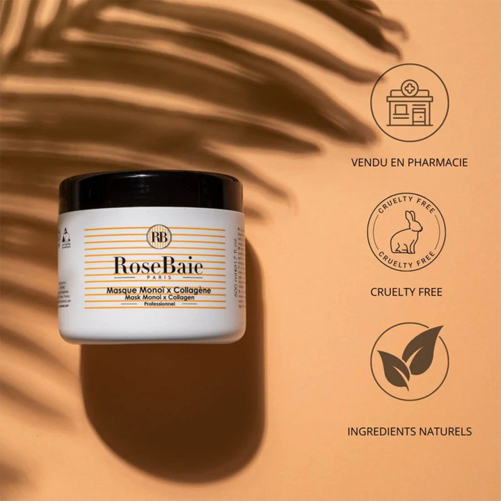 Monoï x Collagène Masque Protection et Revitalisant