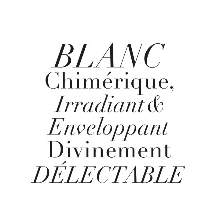 Extrait Blanc Extrait de Parfum