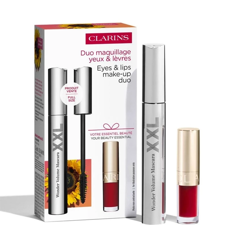 Coffret Mascara Coffret Maquillage - Duo Maquillage Yeux et Lèvres - CLARINS - Incenza