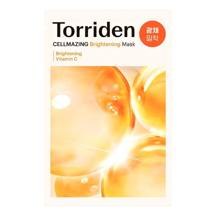 Cellmazing Masque Éclaircissant à la Vitamine C - Torriden - Incenza