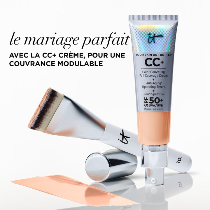  Pinceau Heavenly Luxe n°10 Pinceau Spatule Lissant Teint Parfait