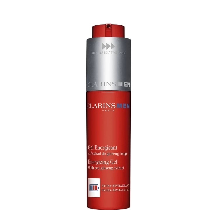 ClarinsMen Gel Energisant A l'Extrait de Ginseng Rouge  - 50 ml - CLARINS - Incenza