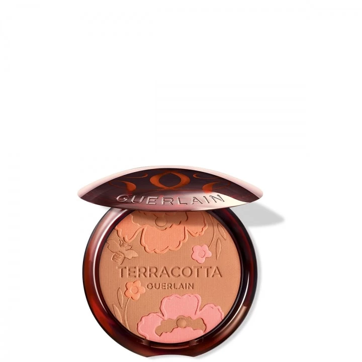 Terracotta Flower Blossom La Poudre Éclat Bonne Mine Naturelle- Édition Limitée - 96% d’ingrédients d’origine naturelle - GUERLAIN - Incenza