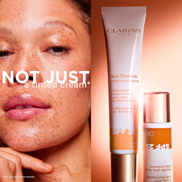 Skin Illusion Tinted Moisturizer SPF25 Crème Teintée Booster d'Éclat - Format Voyage