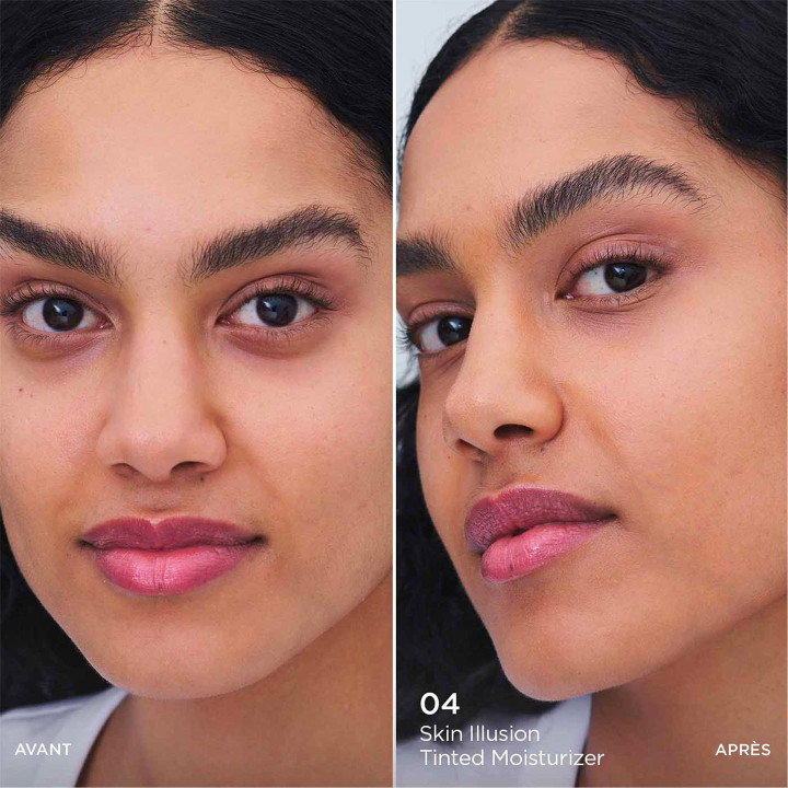 04 - Skin Illusion Tinted Moisturizer SPF25 Crème Teintée Booster d'Éclat - Format Voyage