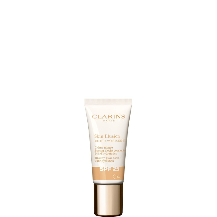 04- Skin Illusion Tinted Moisturizer SPF25 Crème Teintée Booster d'Éclat - Format Voyage