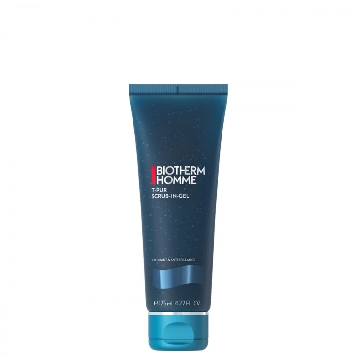 T-Pur Gel Exfoliant Aux Sels Marins Visage Homme - Peaux Grasses - Biotherm - Incenza