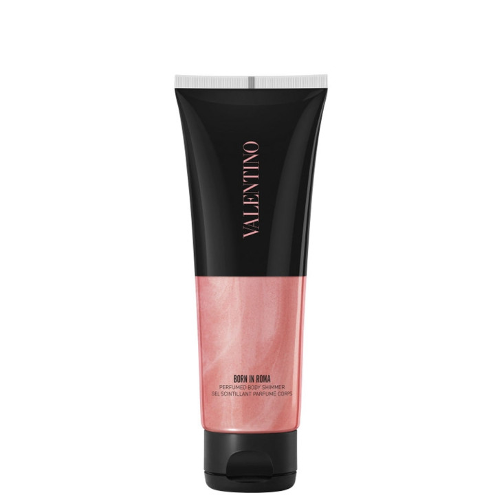 Valentino Born In Roma Crème Hydratante Parfumée Texture Gel Effet Nacré 125 ml